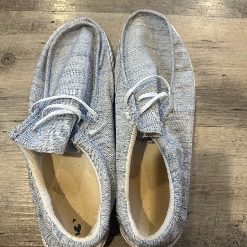 Margaritaville Light Blue slip on shoes